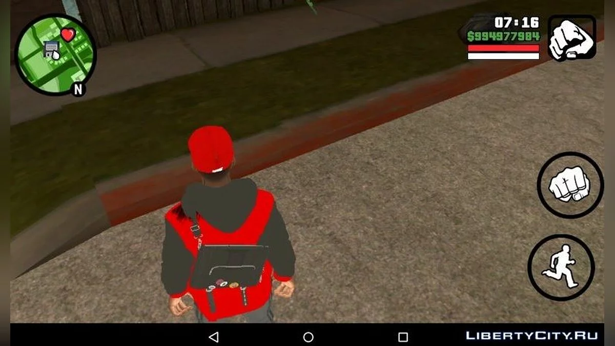 Marcus Holloway aus Watch Dogs 2 Modern Day Blood / GTA San Andreas (iOS, Android)