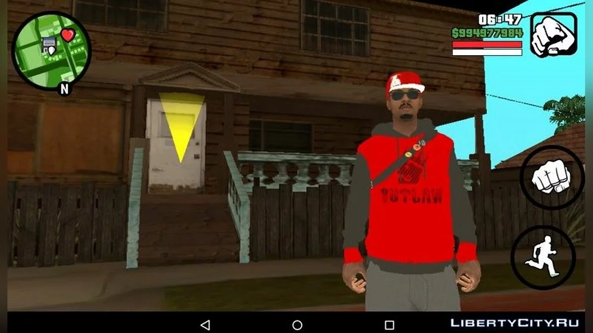 Marcus Holloway aus Watch Dogs 2 Modern Day Blood / GTA San Andreas (iOS, Android)