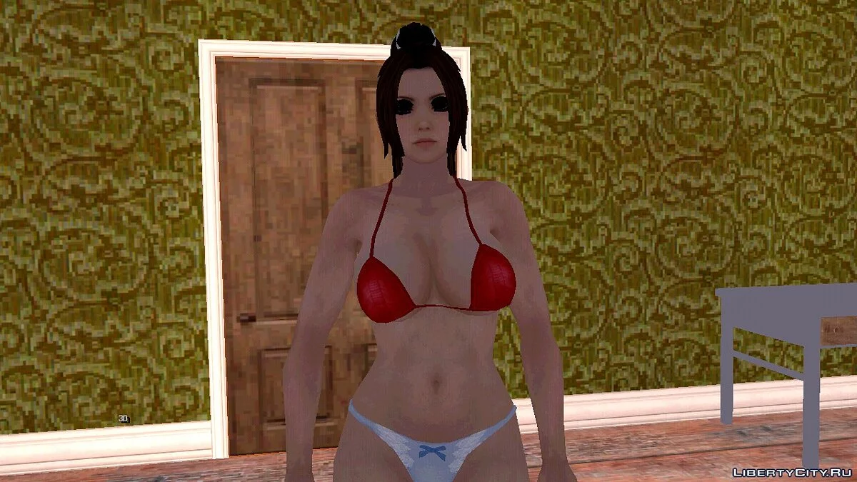 Mai Shiranui in Lingerie V1 / GTA San Andreas (iOS, Android)