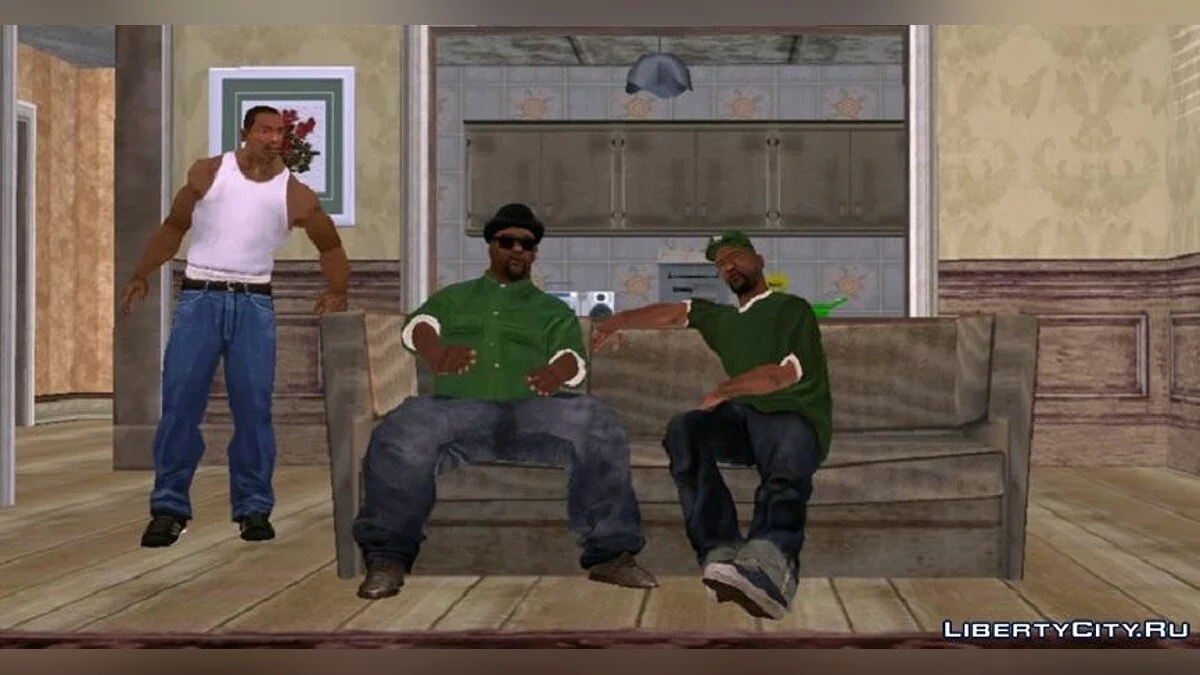 Updated Characters (Cutscene) / GTA San Andreas (iOS, Android)