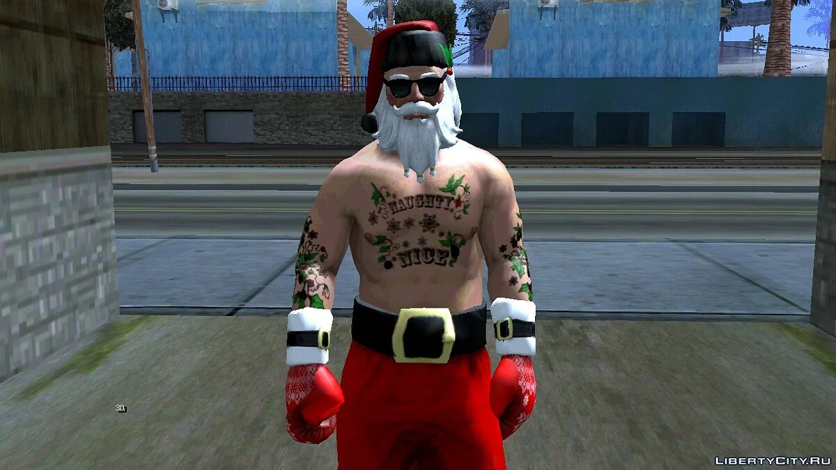 Santa / GTA San Andreas (iOS, Android)