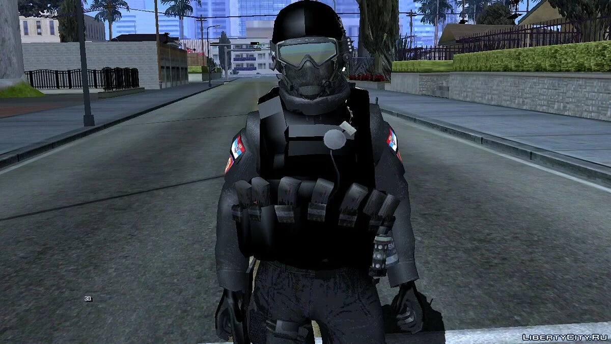 Gendarmerie serbe V2 / GTA San Andreas (iOS, Android)