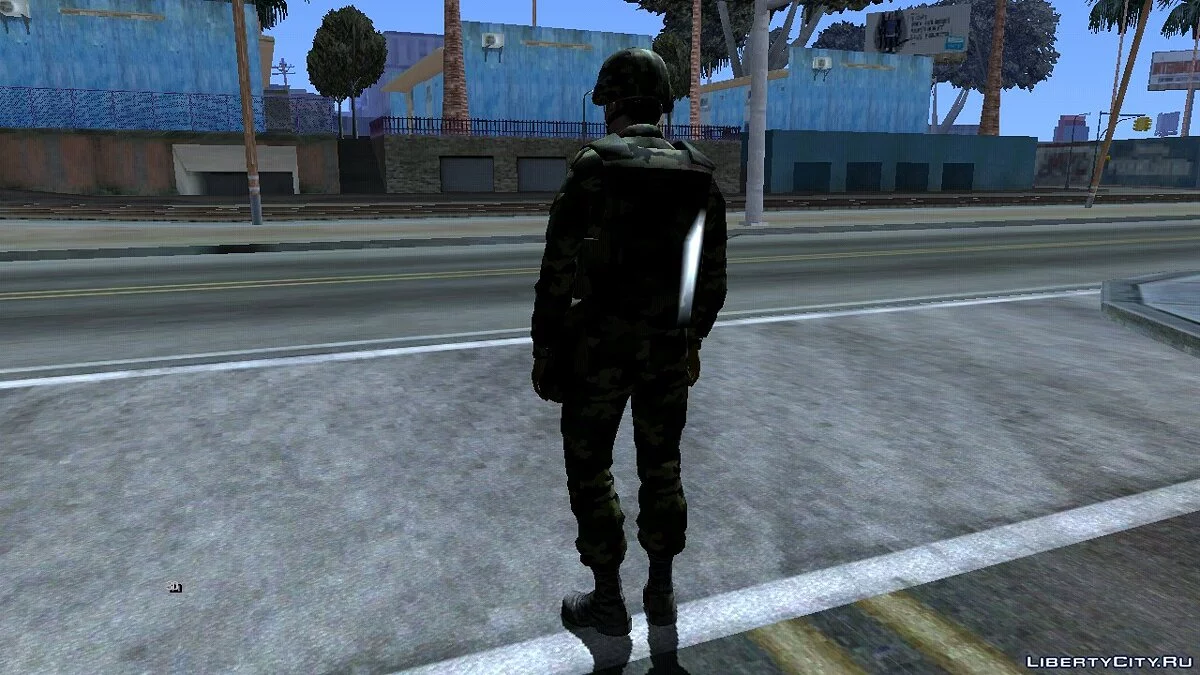 Serbian Soldier 1999 / GTA San Andreas (iOS, Android)