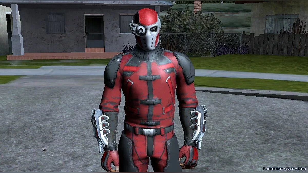 Deadshot de Injustice 2 Mobile / GTA San Andreas (iOS, Android)