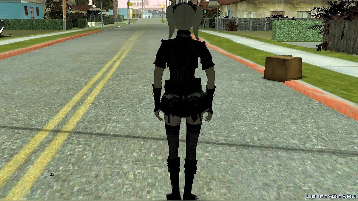 GothLolita from S.K.I.L.L. Special Force 2 / GTA San Andreas (iOS, Android)
