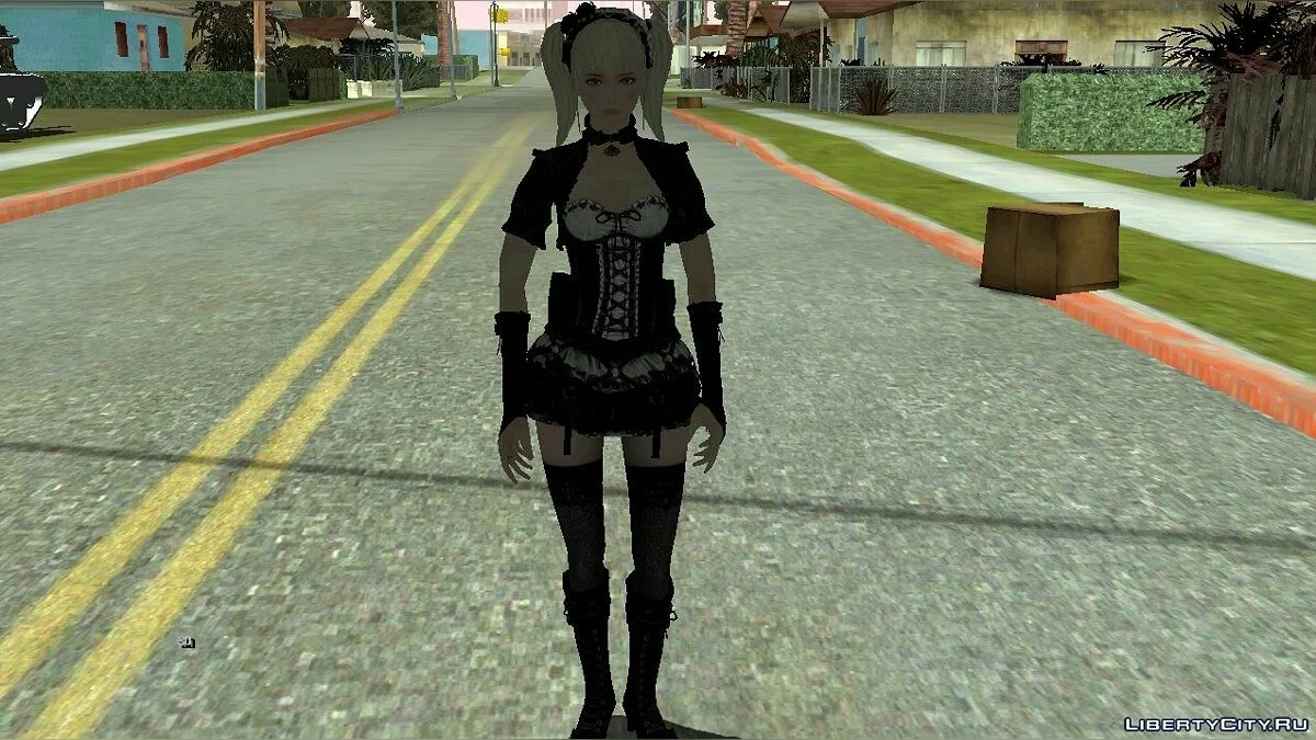 GothLolita from S.K.I.L.L. Special Force 2 / GTA San Andreas (iOS, Android)