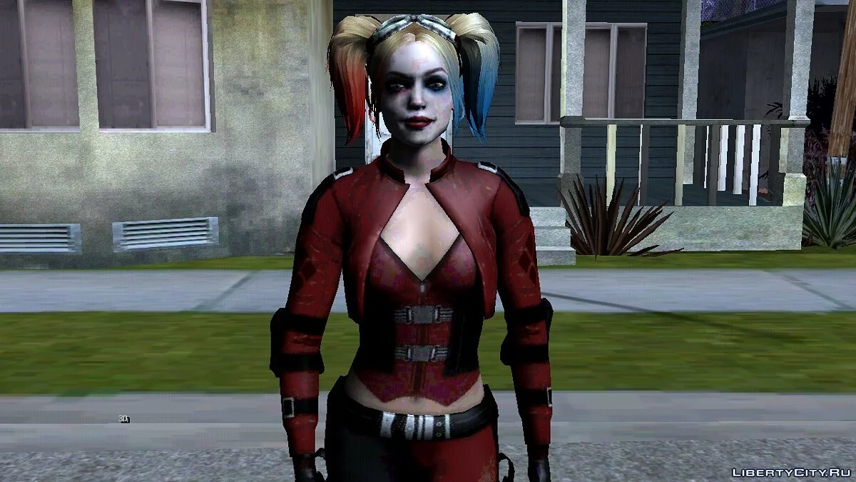Harley Quinn dari Injustice 2 / GTA San Andreas (iOS, Android)