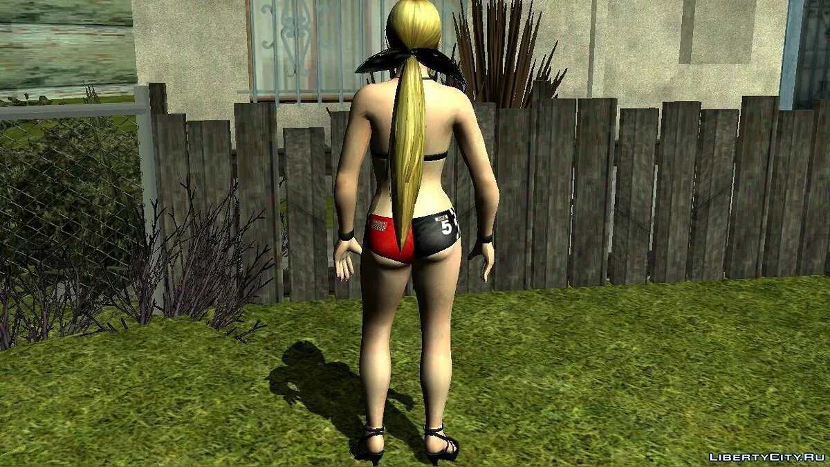 Helena aus DOA im sexy Rennfahrer-Outfit / GTA San Andreas (iOS, Android)