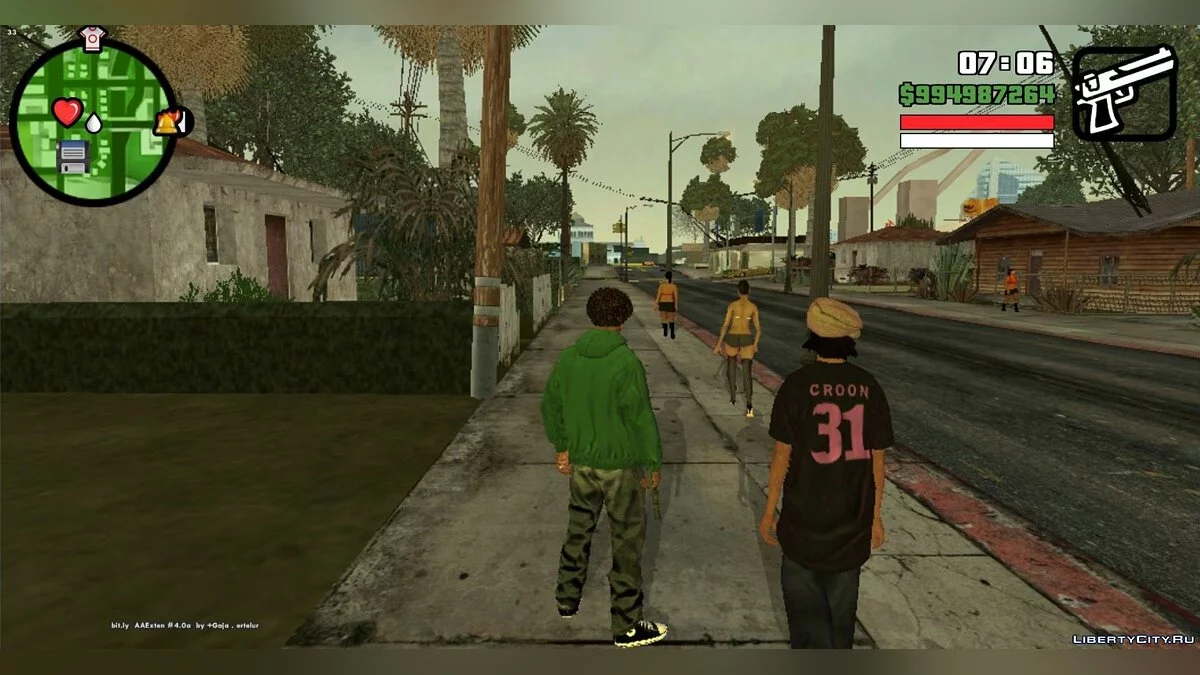 Original HD Peds Pack for Mobile - 277 HD skins / GTA San Andreas (iOS, Android)