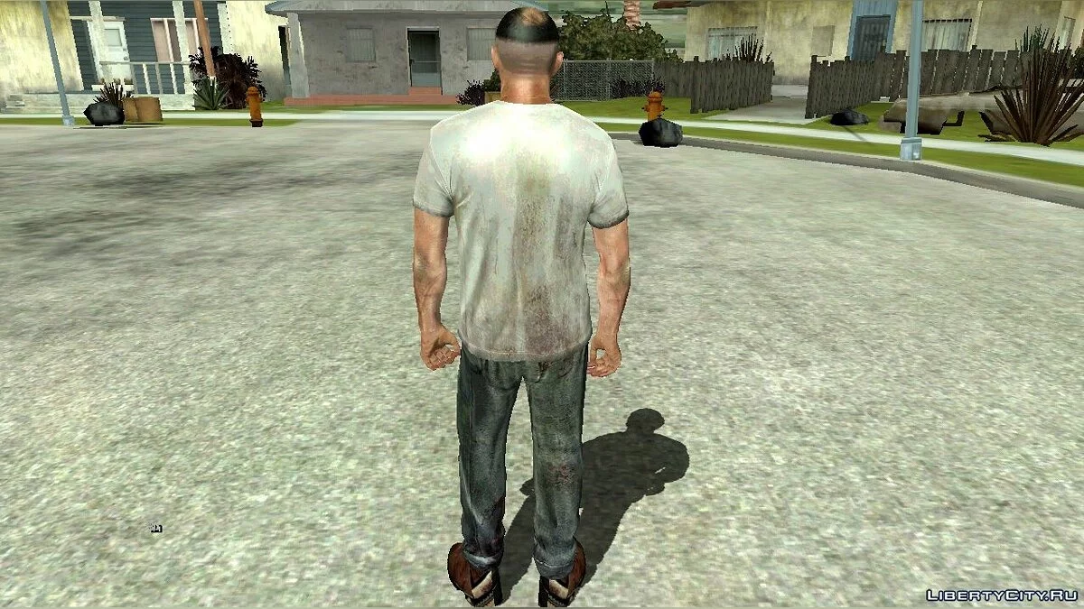 迈克尔、富兰克林和特雷弗的重纹理 / GTA San Andreas (iOS, Android)