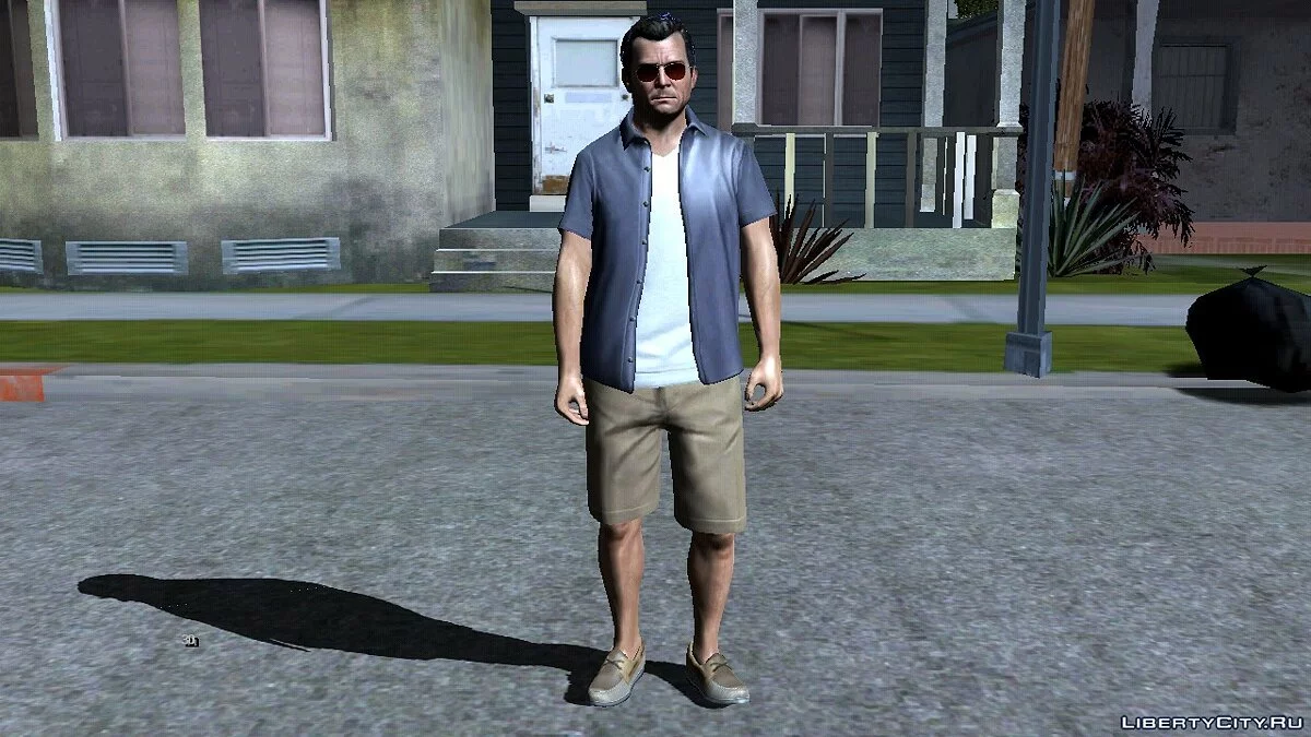 Retexture HD de Michael, Franklin et Trevor v2 / GTA San Andreas (iOS, Android)