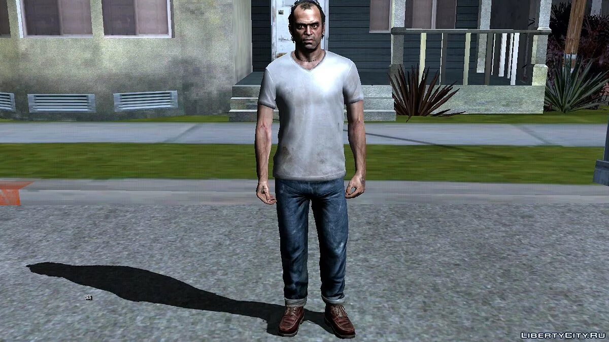 Retexture HD de Michael, Franklin et Trevor v2 / GTA San Andreas (iOS, Android)