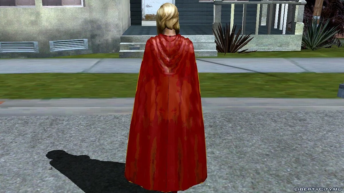 Супергёрл из DC Comics Legends / GTA San Andreas (iOS, Android)