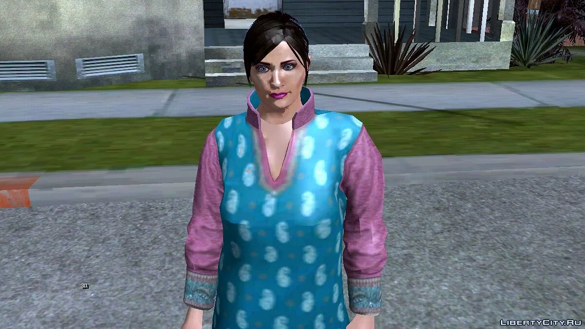 Amanda estilo indio / GTA San Andreas (iOS, Android)