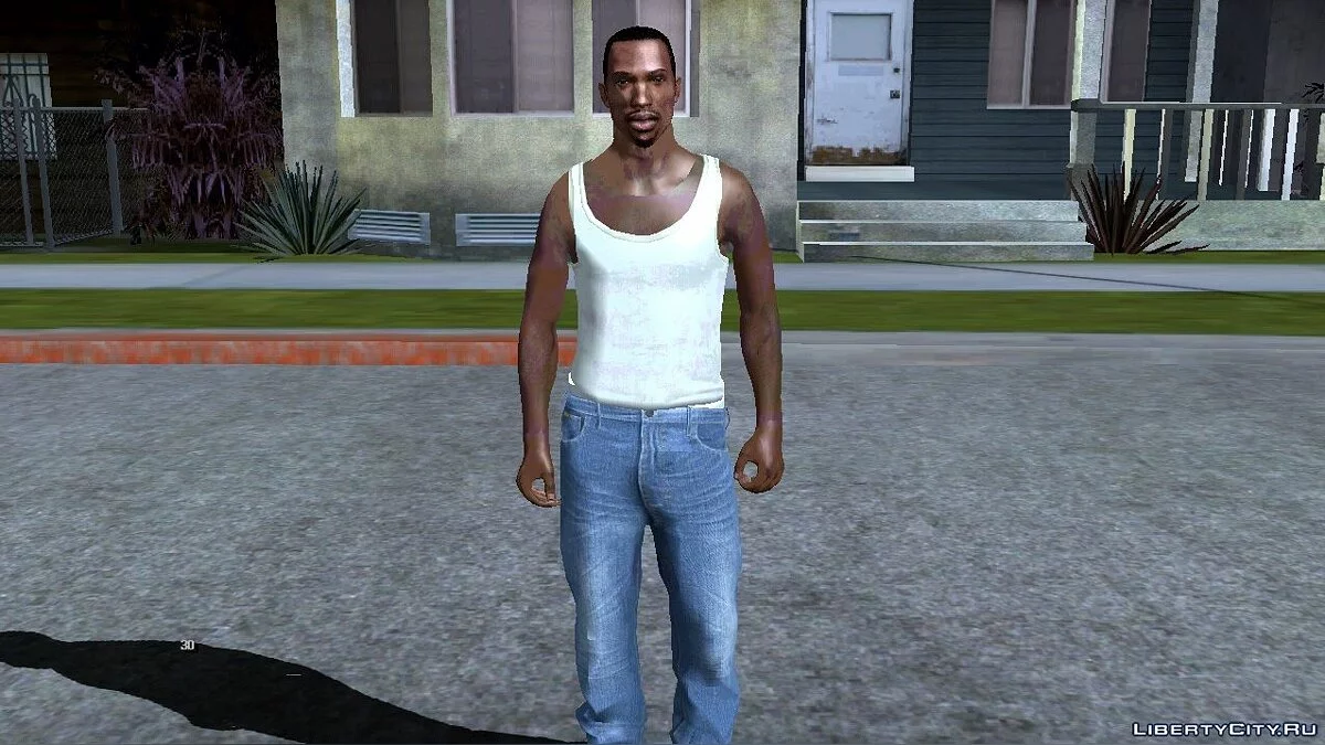 GTA 5中的卡尔·约翰逊 / GTA San Andreas (iOS, Android)