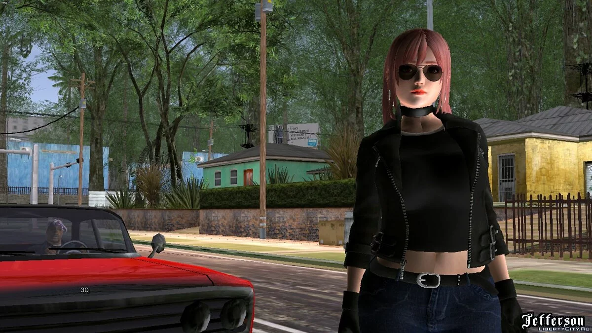 هونكا في الجينز والجاكيت / GTA سان أندرياس (iOS، أندرويد)