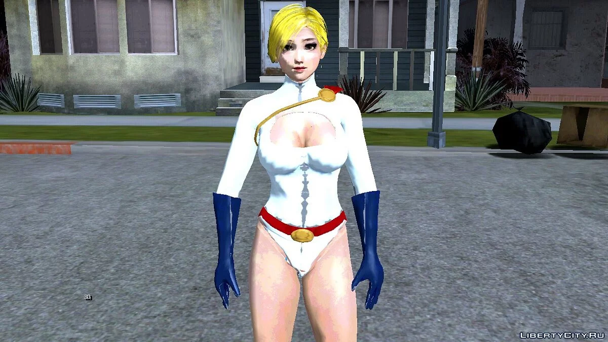 Naotora Ii dari DOA Power Girl / GTA San Andreas (iOS, Android)
