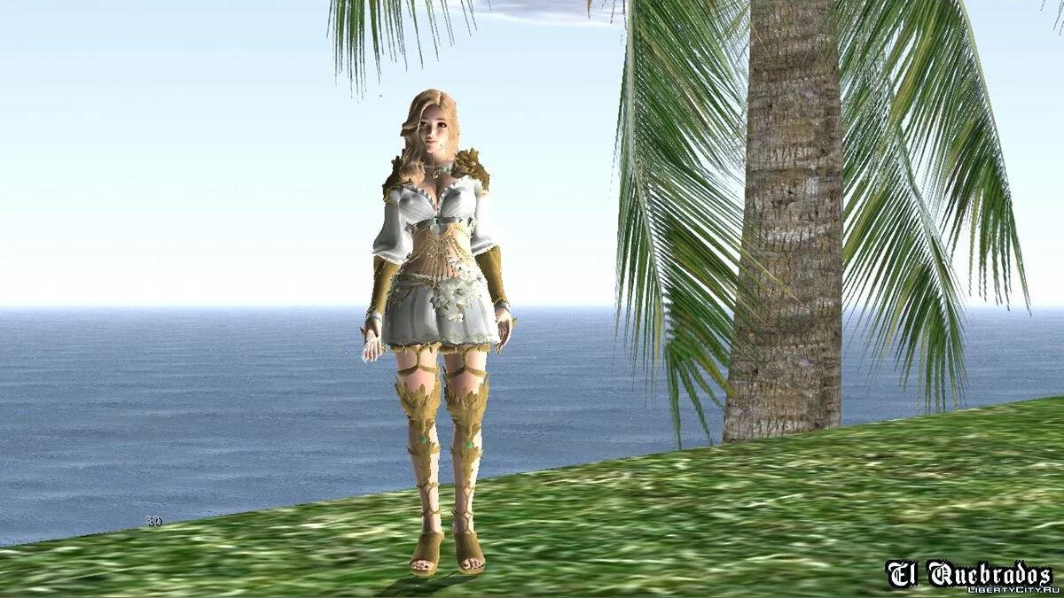 Naotora in Elf Armor / GTA San Andreas (iOS, Android)