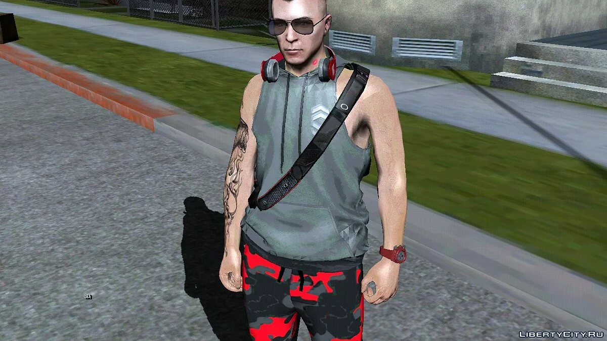Skin masculin aléatoire de GTA Online #25 / GTA San Andreas (iOS, Android)