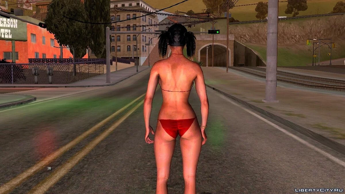 Дівчина в купальнику V1 / GTA San Andreas (iOS, Android)