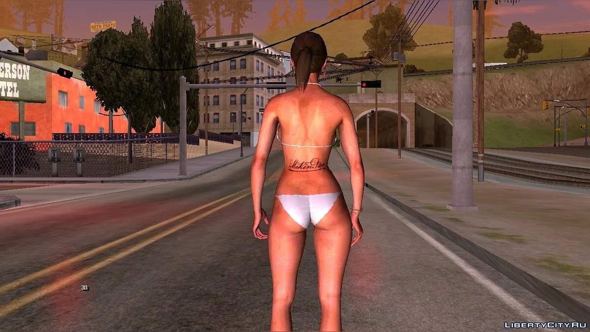 Дівчина в купальнику V2 / GTA San Andreas (iOS, Android)