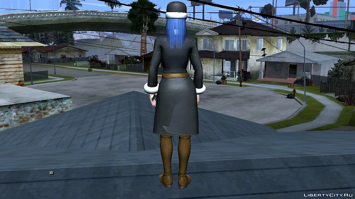 Хитоми з DOA5 у костюмі / GTA San Andreas (iOS, Android)