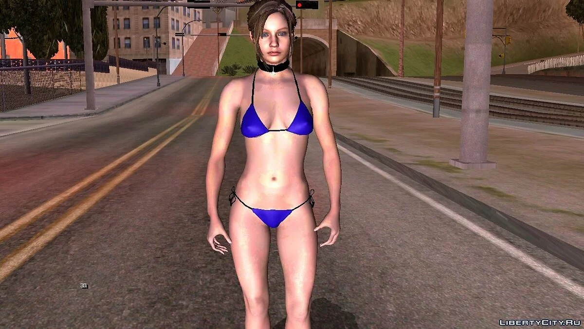 Claire en bikini / GTA San Andreas (iOS, Android)