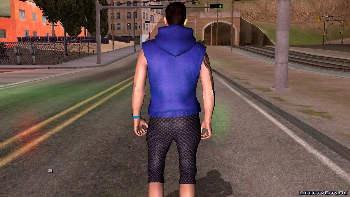克劳德的V2进口-出口DLC服装 / GTA San Andreas (iOS, Android)