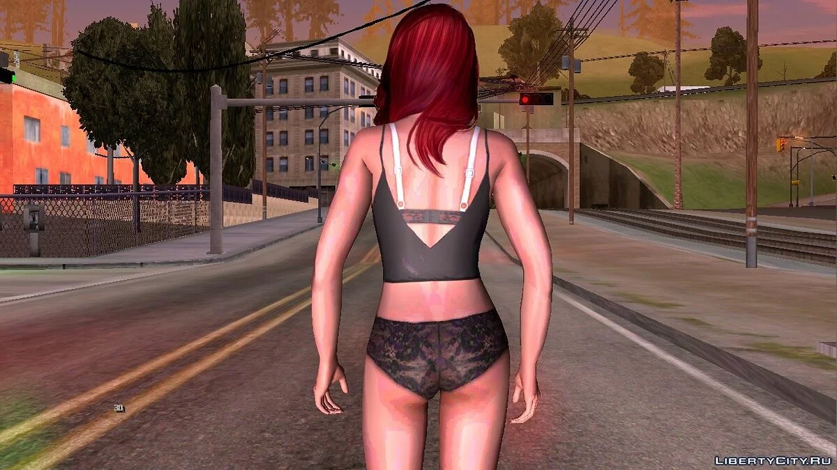 Лана з гри The Sims 4 / GTA San Andreas (iOS, Android)