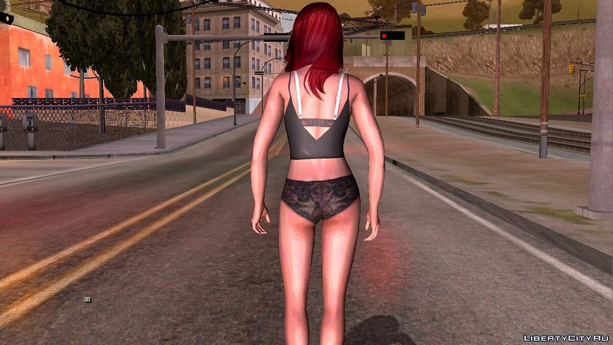 Лана з гри The Sims 4 / GTA San Andreas (iOS, Android)
