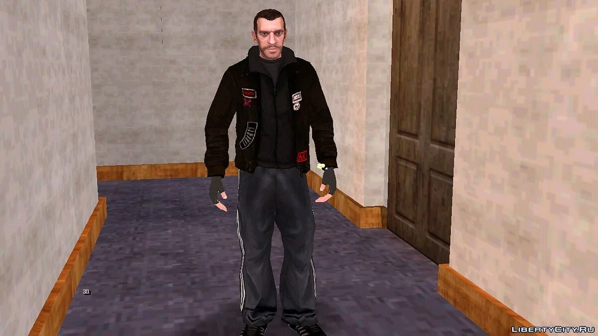 Niko Bellic en lugar de Carl / GTA San Andreas (iOS, Android)