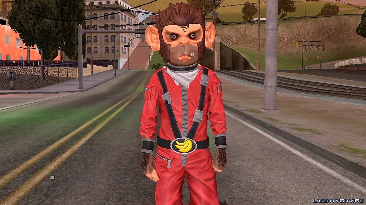 قرد من GTA 5 / GTA سان أندرياس (iOS، أندرويد)