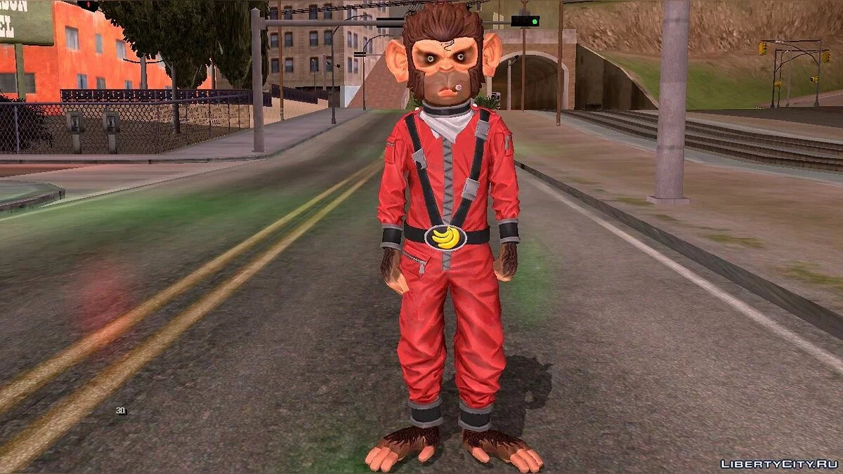 قرد من GTA 5 / GTA سان أندرياس (iOS، أندرويد)