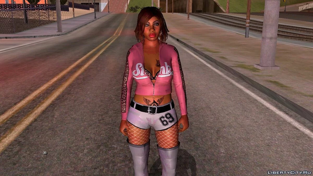 Prostituée de GTA 5 V2 / GTA San Andreas (iOS, Android)
