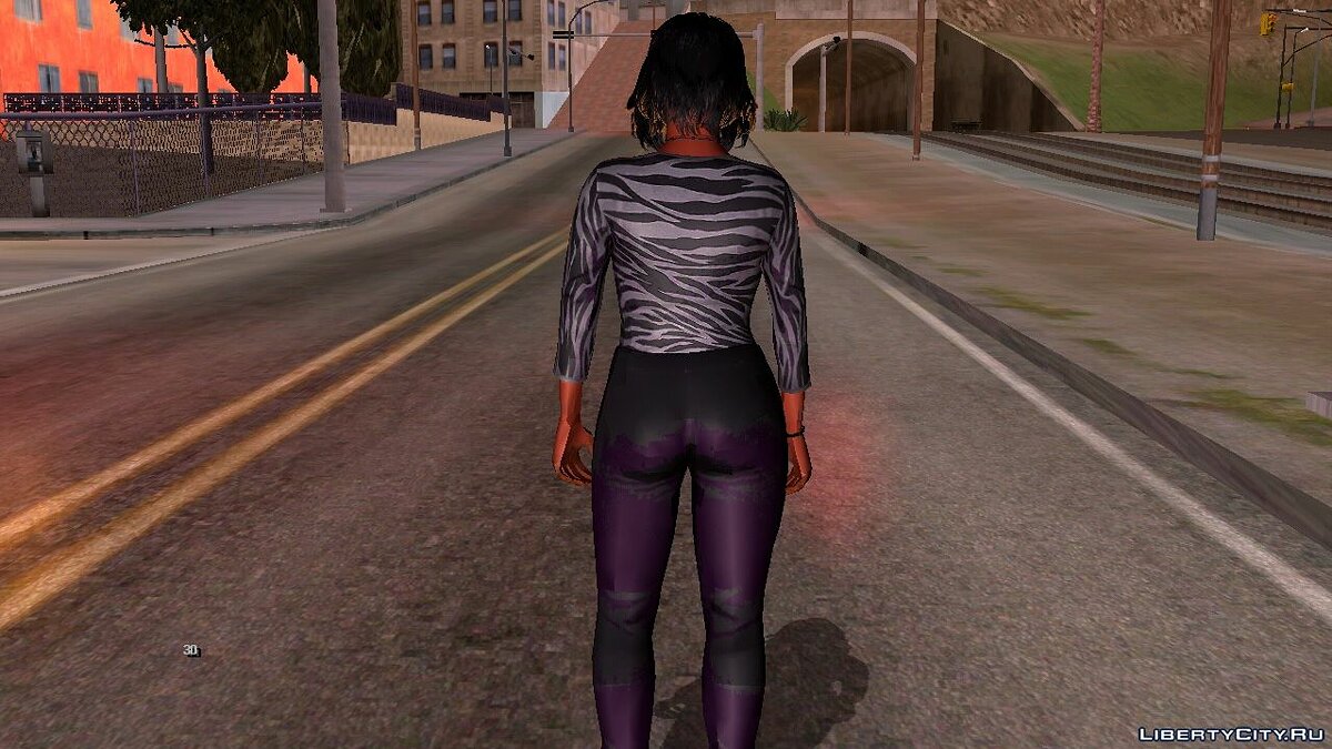 Download Prostitute from GTA 5 V3 for GTA San Andreas (iOS, Android)