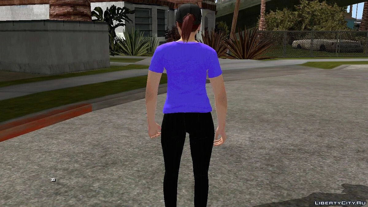 Employée de McDonald's V1 / GTA San Andreas (iOS, Android)