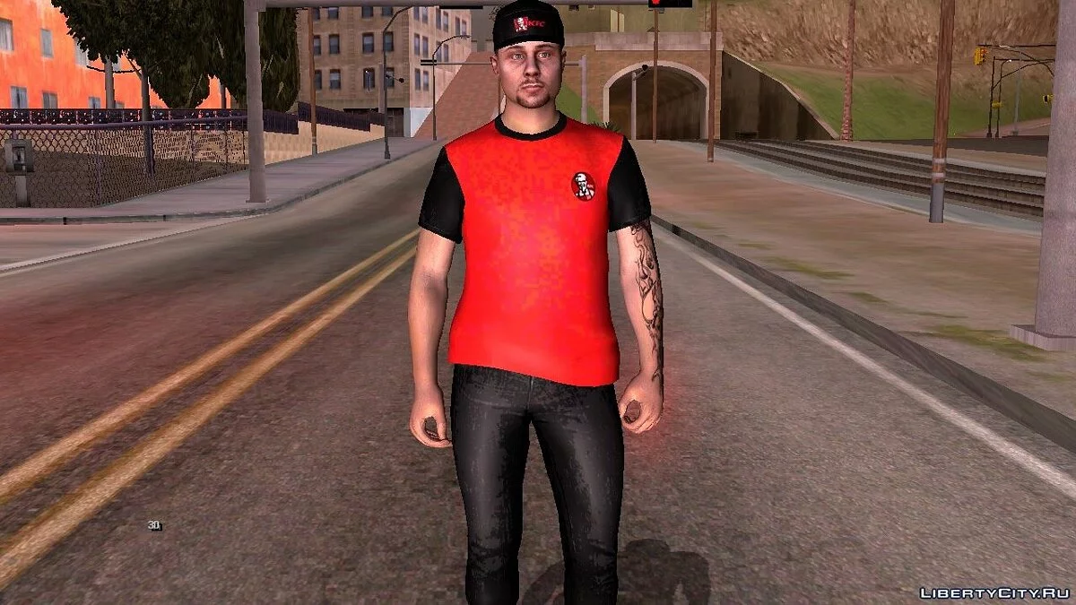 Employé de KFC V1 / GTA San Andreas (iOS, Android)