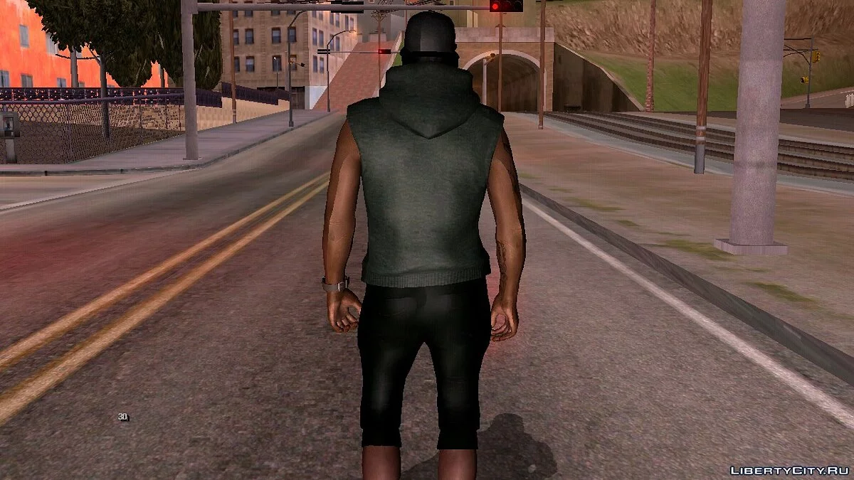 Райдер у вбранні з DLC Імпорт-Експорт V3 / GTA San Andreas (iOS, Android)