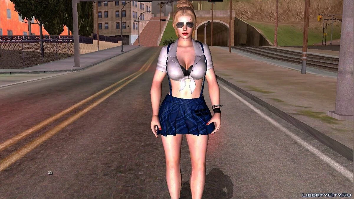 Rachel in Schoolgirl Uniform / GTA San Andreas (iOS, Android)