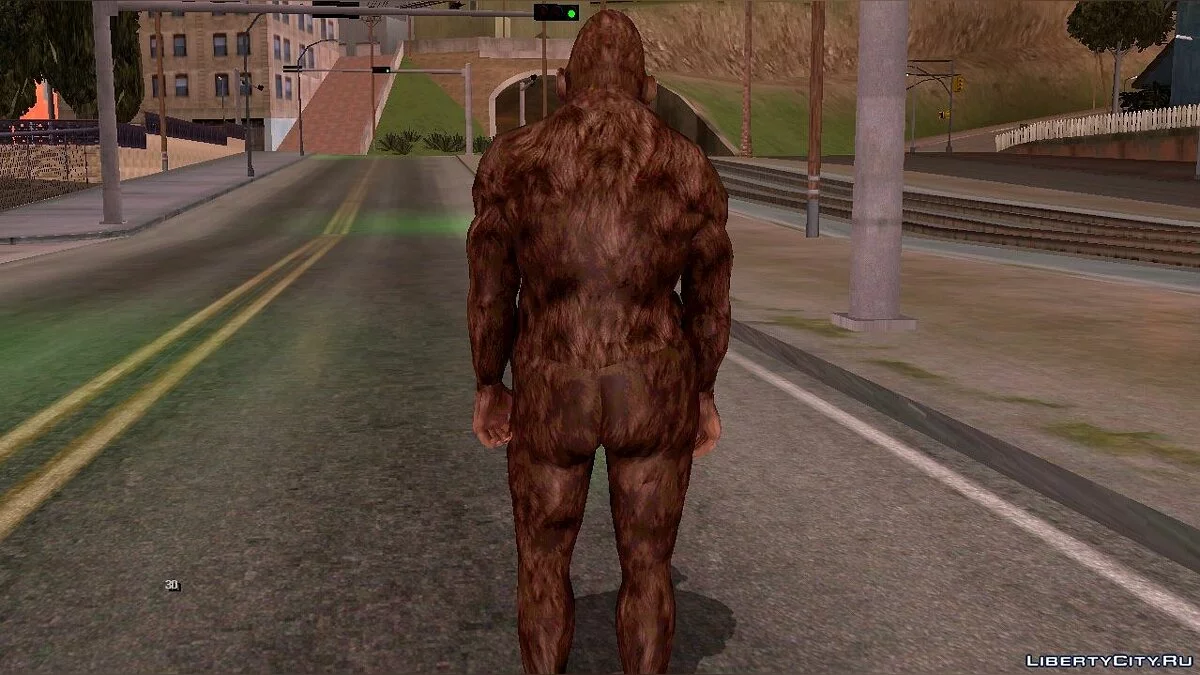 Людина-сніг з GTA 5 / GTA San Andreas (iOS, Android)