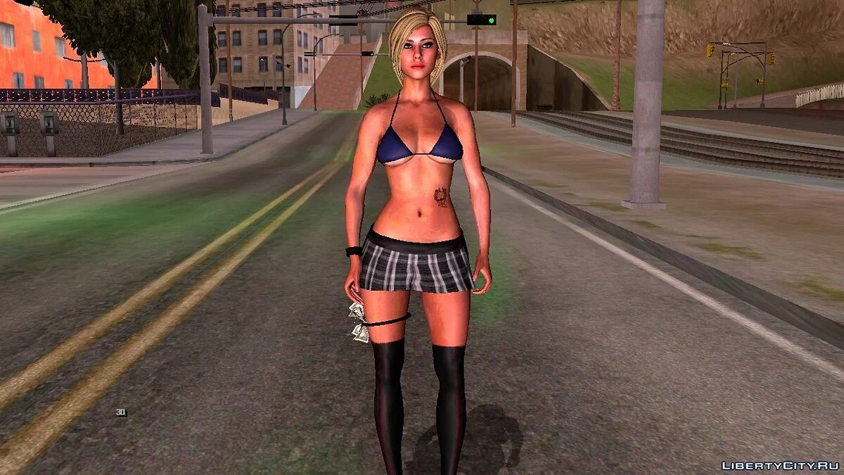 Стриптизерка V2 / GTA San Andreas (iOS, Android)