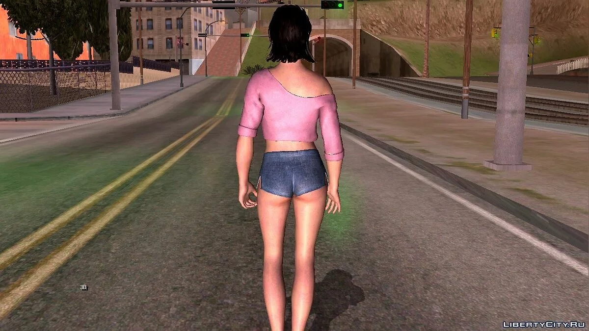 Тіффані Кокс з гри Friday the 13th / GTA San Andreas (iOS, Android)