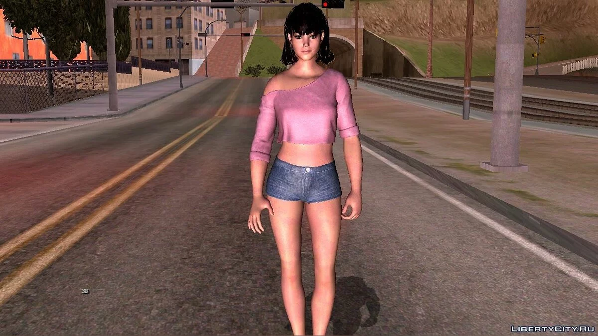 Тіффані Кокс з гри Friday the 13th / GTA San Andreas (iOS, Android)