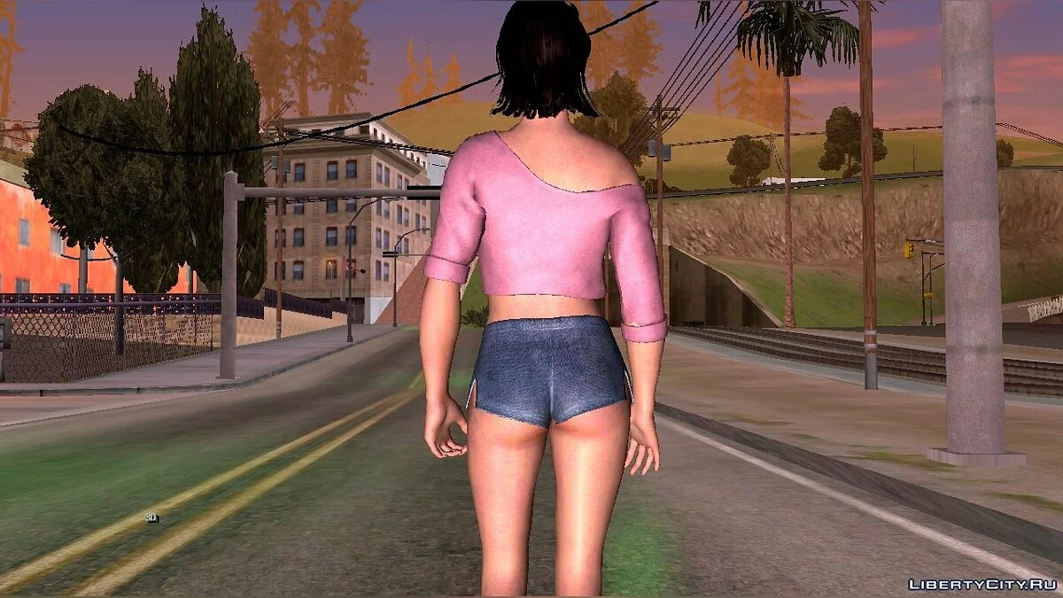 Тіффані Кокс з гри Friday the 13th / GTA San Andreas (iOS, Android)