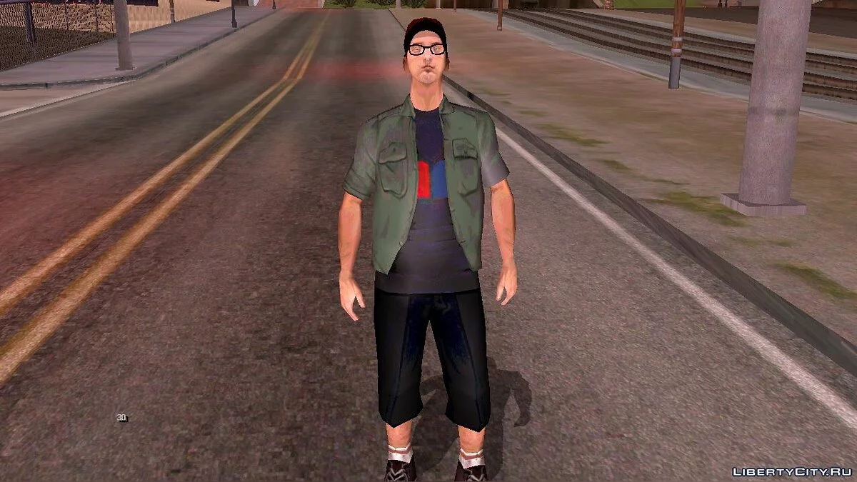 Texturas aprimoradas para pedestres / GTA San Andreas (iOS, Android)