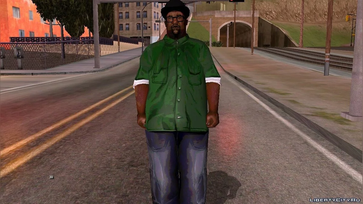 Texturas aprimoradas para pedestres / GTA San Andreas (iOS, Android)