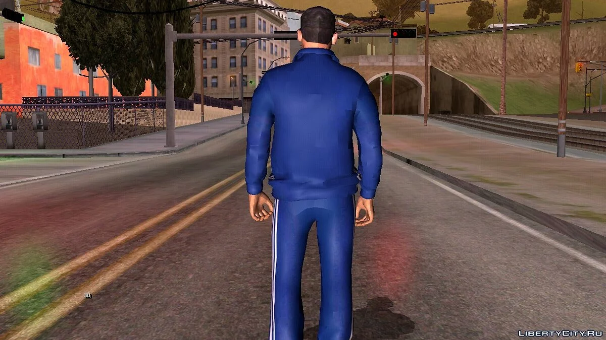 穿着阿迪达斯运动服的Wuzimu / GTA San Andreas (iOS, Android)