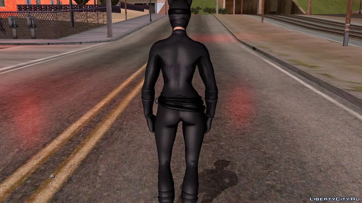 Mulher-Gato do jogo Fortnite / GTA San Andreas (iOS, Android)