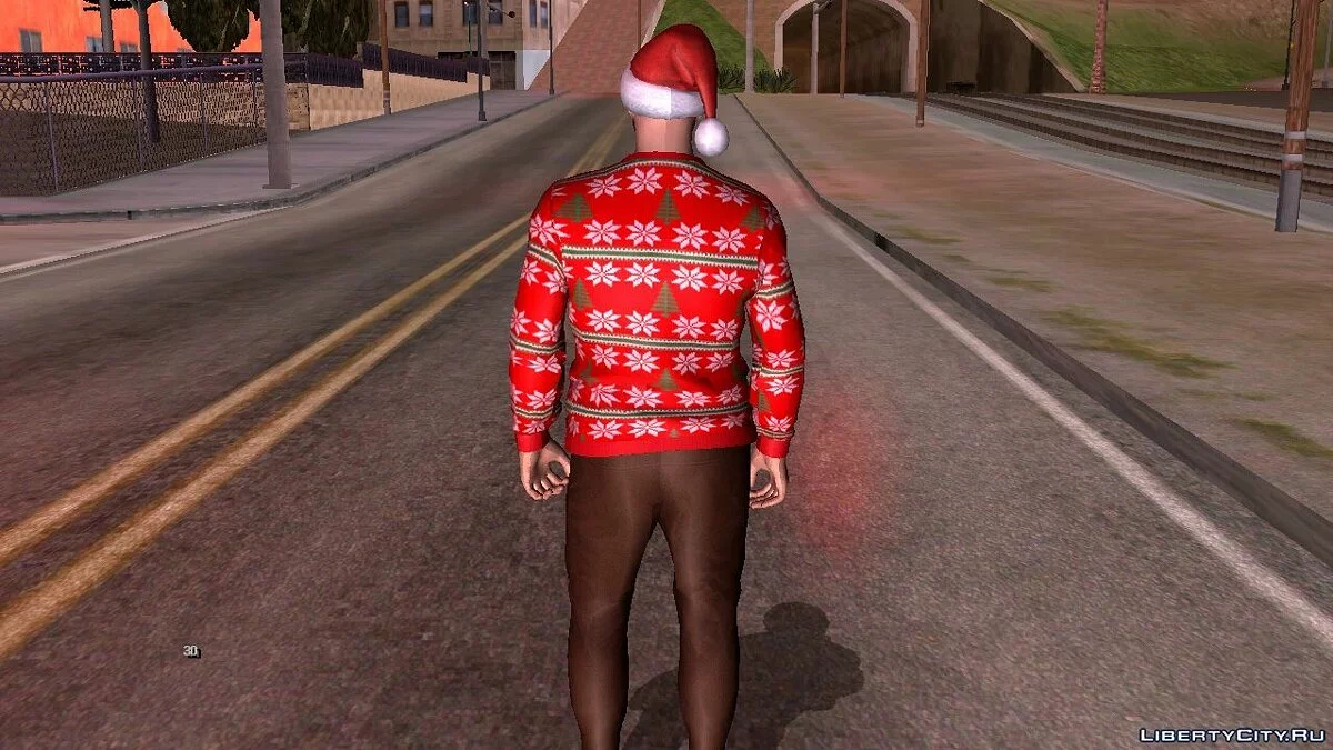 زي الشتاء / GTA سان أندرياس (iOS، أندرويد)