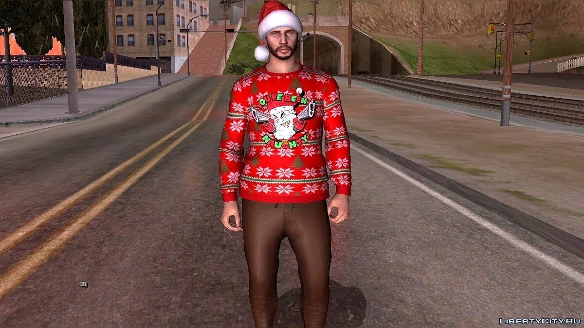 زي الشتاء / GTA سان أندرياس (iOS، أندرويد)